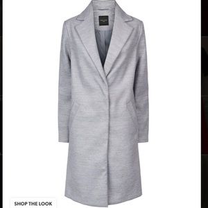 Tall Gray Women’s Formal Coat